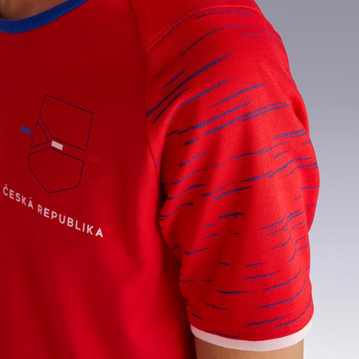 Immagine prodotto Kipsta Maglia da calcio FF100 Repubblica Ceca Bambini (5, 6)