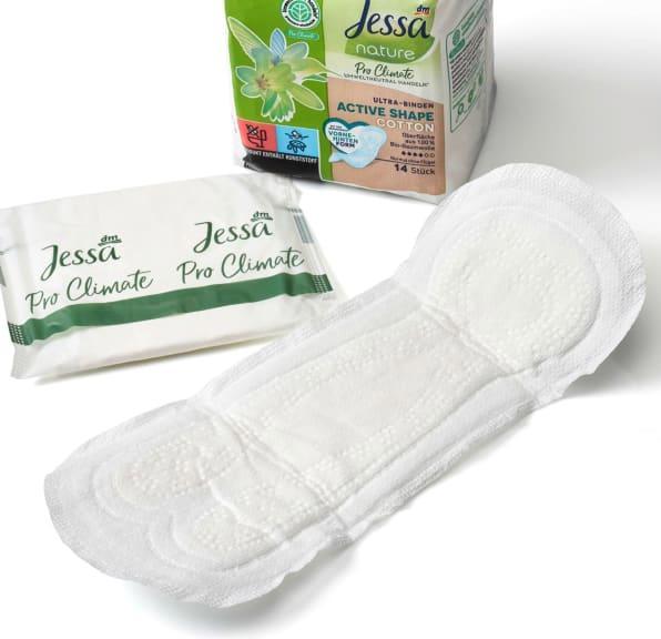 Actual product image dm Jessa Ultra pads Pro Climate nature (Sanitary pads)