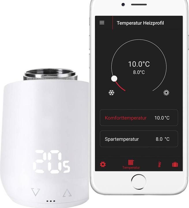 Immagine prodotto Eurotronic Radiatore termostatico elettronico WiFi per il controllo del risparmio energetico