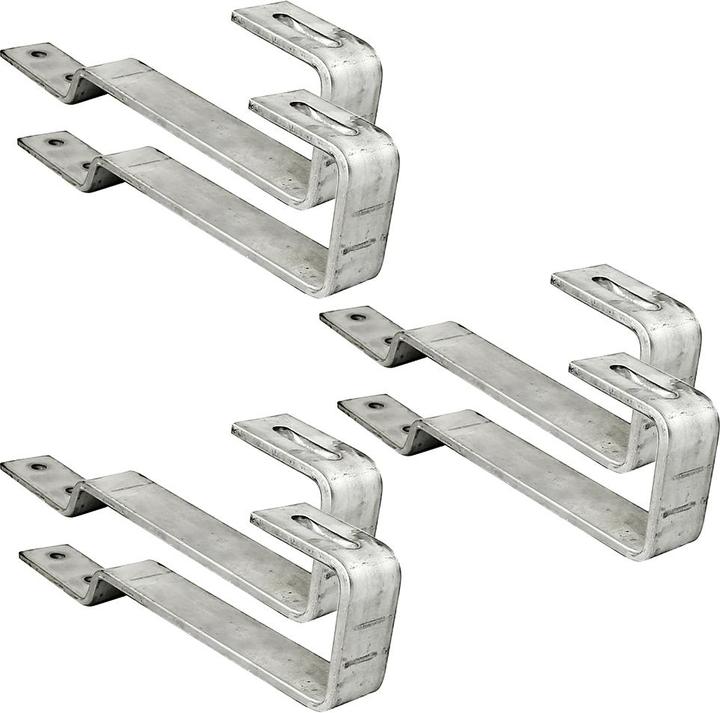 Immagine prodotto Offgridtec Set di fissaggio per 2 moduli solari - per tegole lisce per moduli solari con altezza telaio di 40