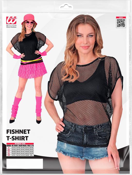 Immagine prodotto Widmann Camicia a rete nera a maniche corte (XXL)
