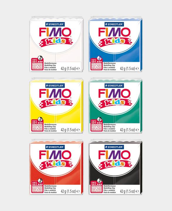 Actual product image Fimo modelling clay set Basic