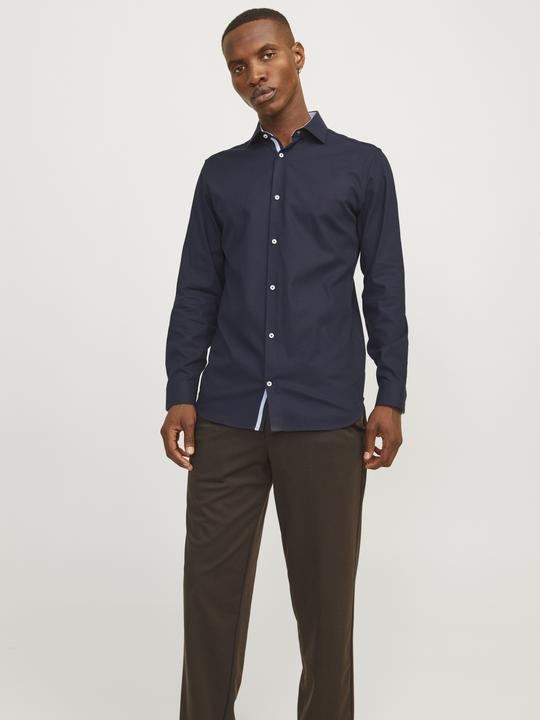 Actual product image Jack & Jones Jprblaparker Detail L/S Shirt Noos (S)