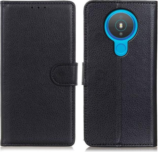 Actual product image MU Classic Litchi Leather Bookcover Series (Nokia 1.4)
