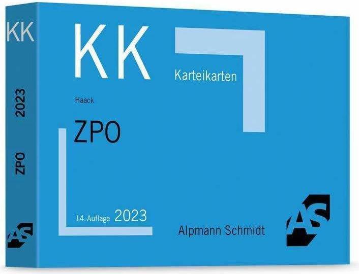 Actual product image Karteikarten ZPO (64 x)