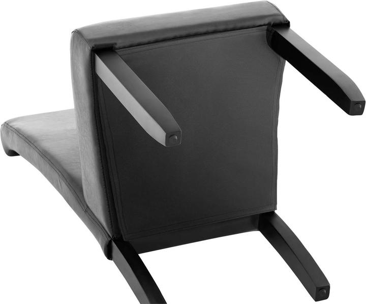 Actual product image Fromm & Starck Upholstered Chair - set of 2 - up to 180 kg - seat 44.5 x 44 cm - black
