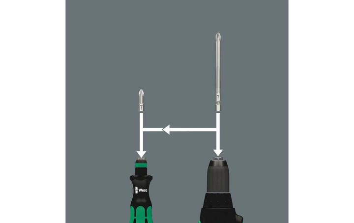 Actual product image Wera Kraftform Kompakt 20 (1.0 x 5.5 mm / 1.2 x 6.5 mm / PZ 1 / PZ 2 / PH 1 / PH 2)