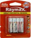 Raymax Batterie AAA mini penlite lr03 8 pièces alk (8 pcs, AAA)