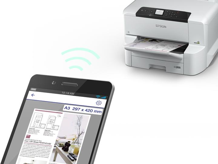 Actual product image Epson WorkForce Pro WF-C8190D3TWC (Ink, Colour)
