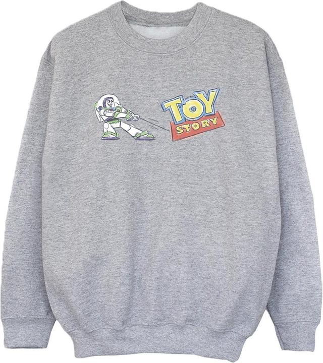 Disney Toy Story Buzz Pulling Logo Sweatshirt Jungen