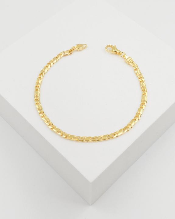 Image du produit Muau Chaîne de 8 (19 cm, Or jaune)