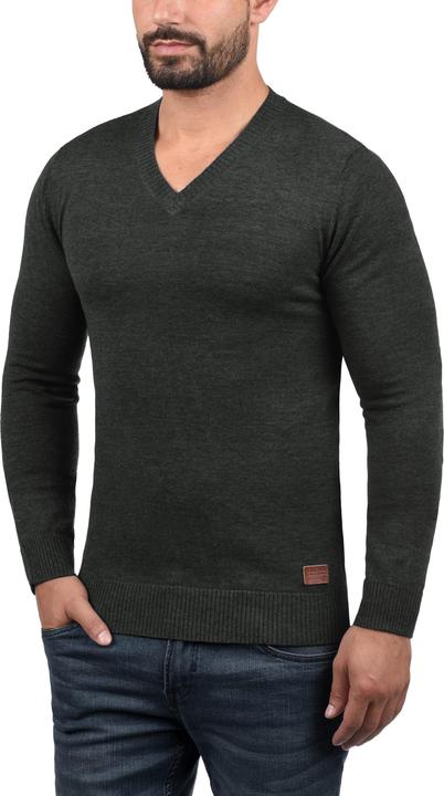 Image du produit Blend Lasse Pull Sweat Homme Avec Col-V Moucheté (XXL)