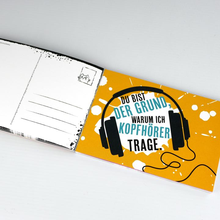 Actual product image I hate people. Very - 20 (in)suitable postcards for every situation
