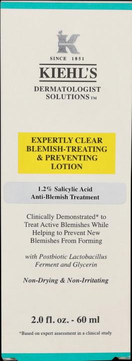 Etichetta energetica Kiehl's Trattamento antiacne 60 ml (60 ml)