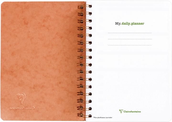 Image du produit Biella CLAIREFON Agenda AgeBag non daté 78239C my Daily 125 feuilles tabac A5 (A5)