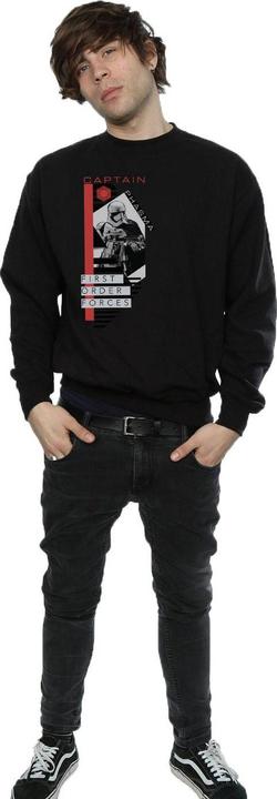 Actual product image Star Wars Mens The Last Jedi Captain Phasma Sweatshirt (S)