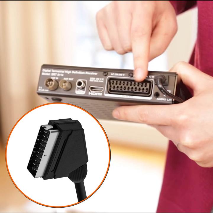 Produktbild LinQ VGA-/ Peritel- Videokabel (0.18 m)