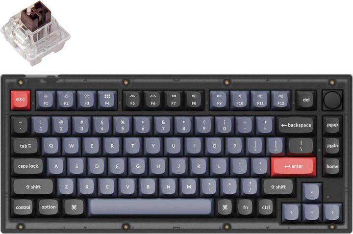 Image du produit Keychron V1 Version du bouton (US, Filaire)