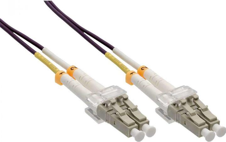 Actual product image InLine Fiber optic duplex cable LC/LC 50/125um OM4 25m (CAT6, 25 m)