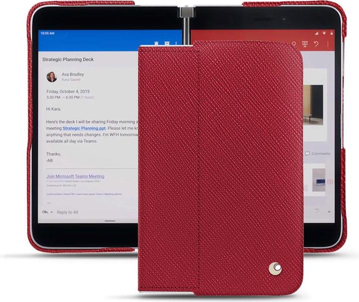 Productafbeelding Noreve Lederen omslag (Microsoft Surface Duo)