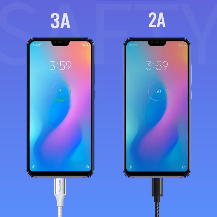 Productafbeelding Ugreen USB C - USB A (1 m, USB 2.0)