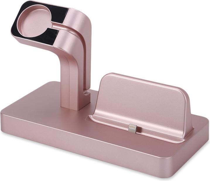 Actual product image EKO 2-in-1 charging cradle for Apple Watch and iPhone Durable with USB port