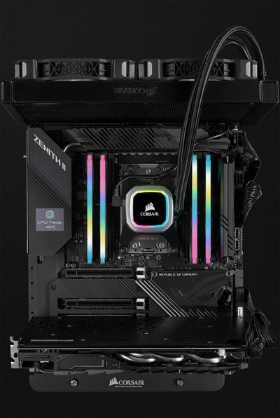Actual product image Corsair Vengeance RGB Pro SL (4 x 8GB, 3600 MHz, DDR4-RAM, DIMM)