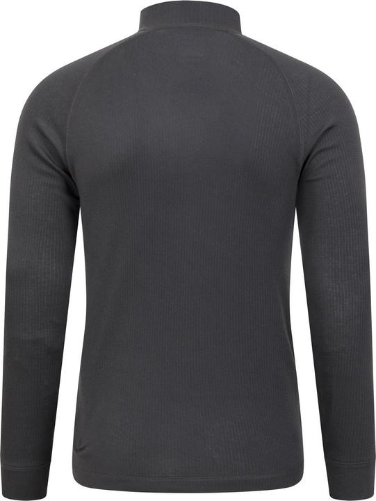 Actual product image Mountain Warehouse Mens Talus Zip Neck Long-Sleeved Thermal Top (L)