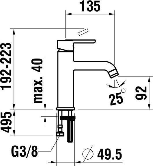 Produktbild Laufen H3110810041201