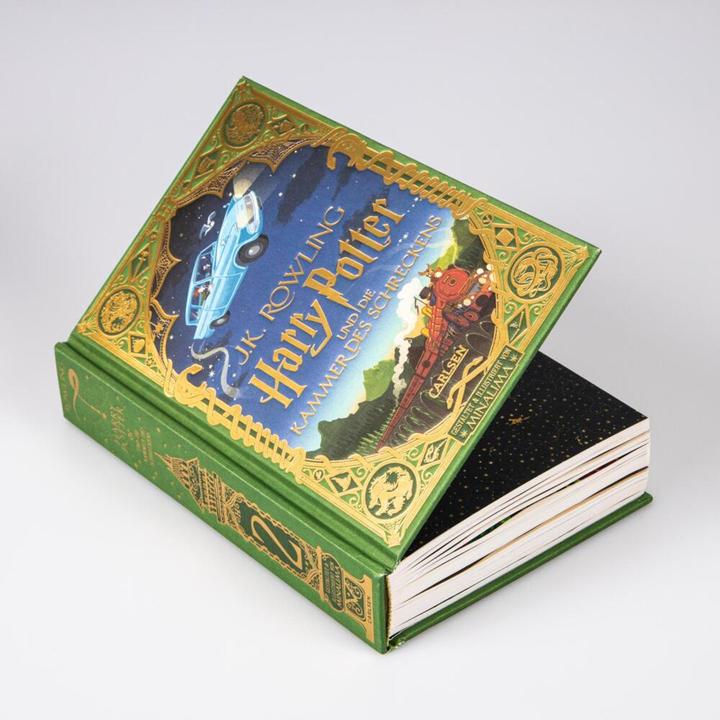Actual product image Harry Potter und die Kammer des Schreckens: MinaLima-Ausgabe (Harry Potter 2) (German, J.K. Rowling, MinaLima, 2022)