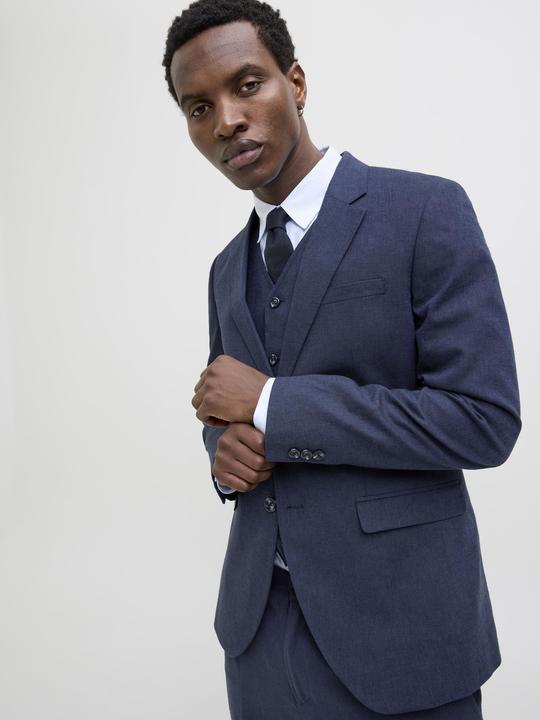 Actual product image Jack & Jones Slim Fit Linen Blazer (58)