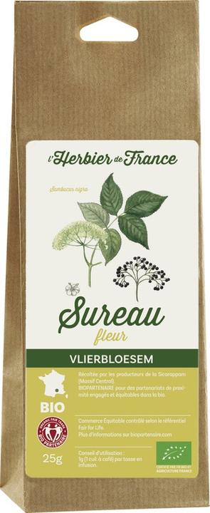 Image du produit L'Herbier de France Sureau BIO - 25g - (25 g)