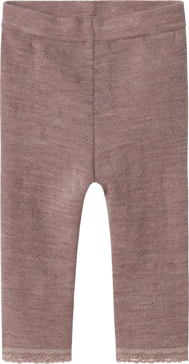 Name it Nbfwang Wool Needle Legging Solid Noos