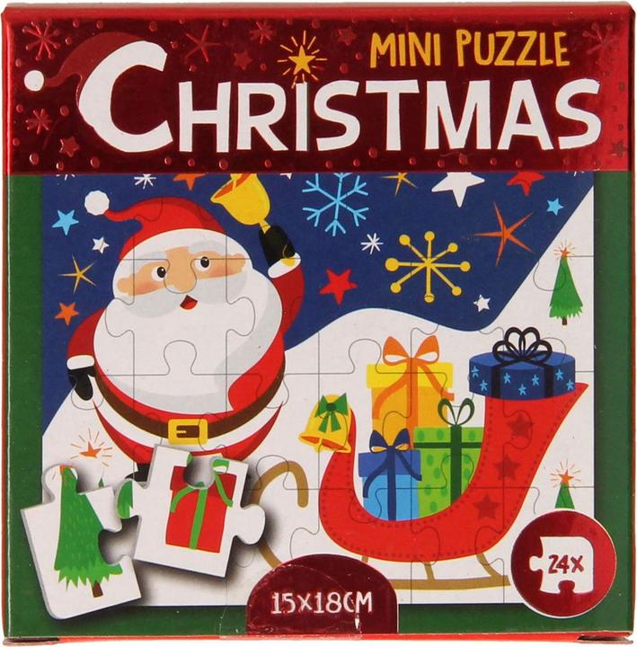 Image du produit Wins Holland Mini puzzle de Noël, 24 pièces (24 pièces)