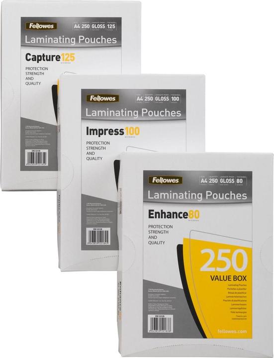 Immagine prodotto Fellowes Enhance 80 (A4, 250 Pezzo/i, 80 µm)