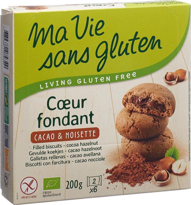 Image du produit Ma vie sans Gluten Coeurs fondants cacao/noisette (1 pcs, 224 g)