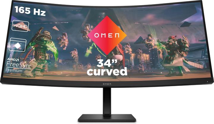 Actual product image HP Omen 34c (3440 x 1440 pixels, 34")