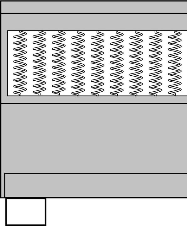 Actual product image VidaXL Boxspringbett (180 x 200 cm)