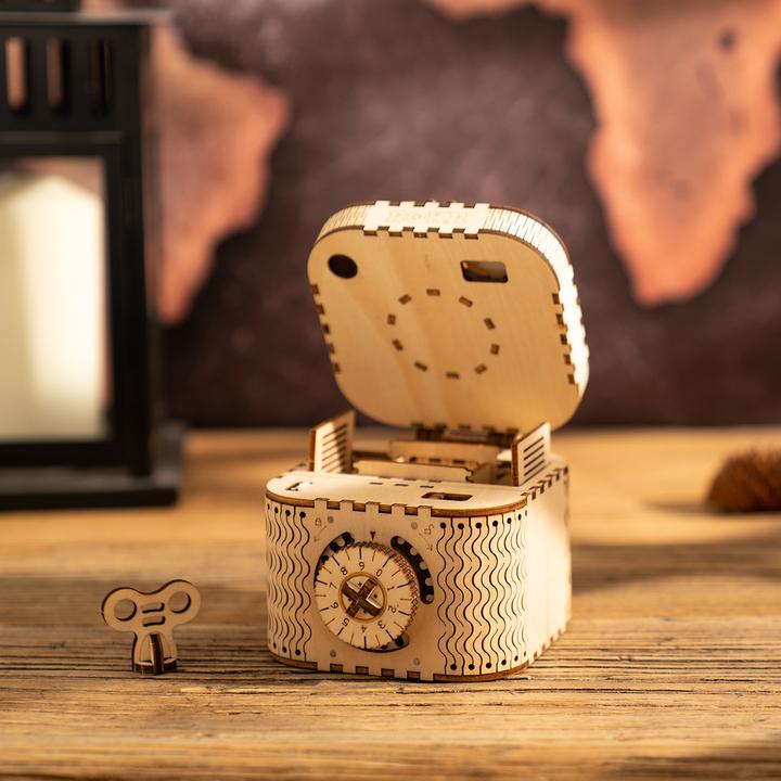 Actual product image Robotime Treasure Chest