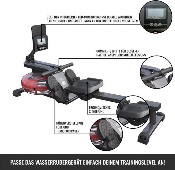 Produktbild Gorilla Sports Aqua Rower