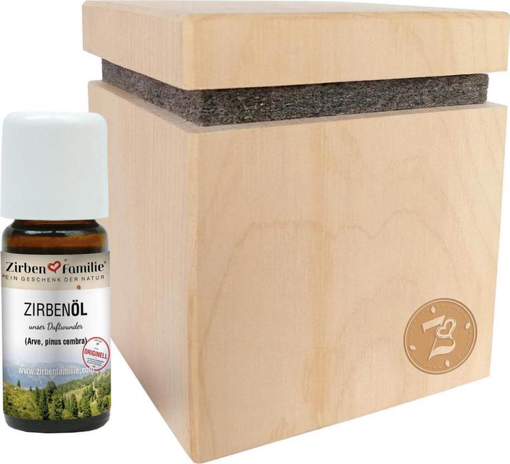 Image du produit ZirbenFamilie Cube d'arolle Orignal Premium (10 ml)