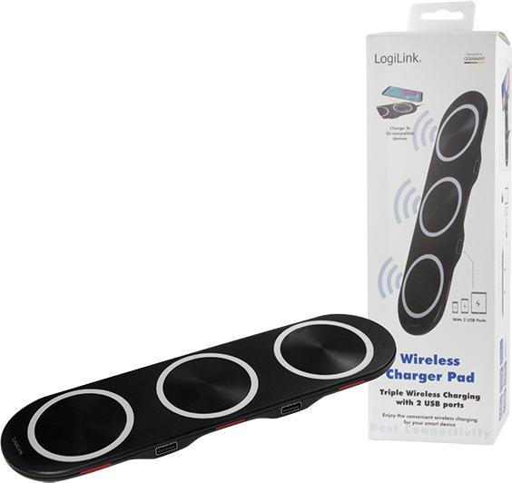 Produktbild LogiLink Kabelloses Tischladegerät (15 W)