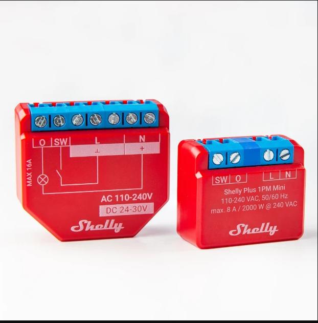 Immagine prodotto Shelly 1PM Mini Gen3 (Attuatore dell'interruttore)