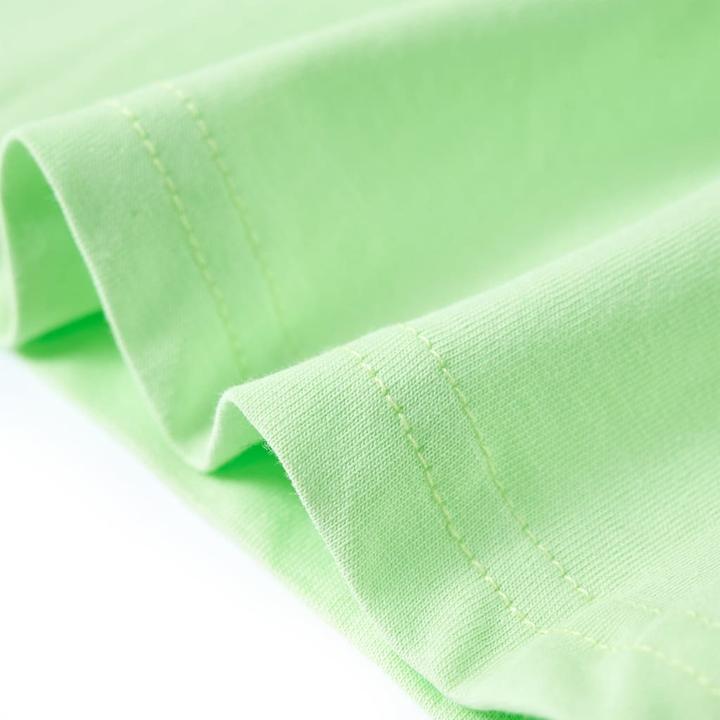 Produktbild VidaXL Kinder-T-Shirt Lindgrün 104,Material: 100 % Baumwolle,Farbe (104)