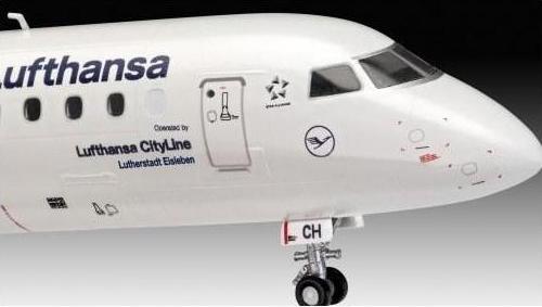 Actual product image Revell Embraer 190 Lufthansa New Livery