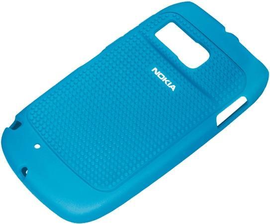 Produktbild Nokia CC-1016 Silikon Schutzhülle - Blau (Nokia E6-00)