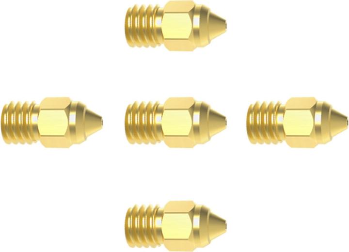 Produktbild Creality MK-ST Messing Düse/Nozzle Kit 5Stk (Düse)