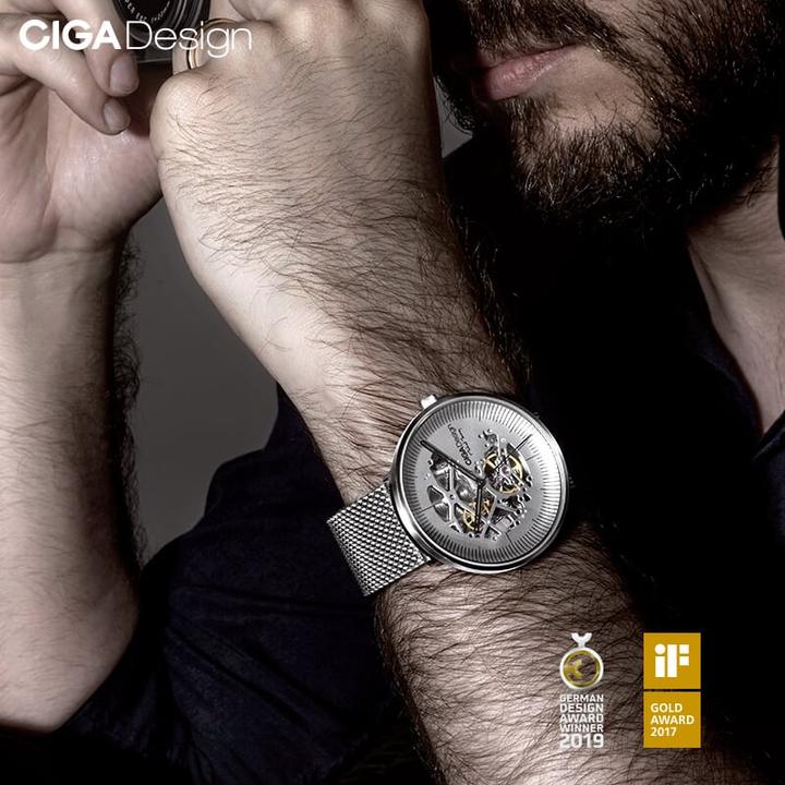 Actual product image Xiaomi CIGA Design MY Mechanical Watch (EN) (Chronometers, 45 mm)