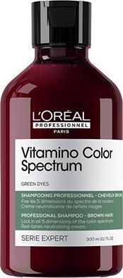 L'Oréal Professionnel L'Oreal Professionnel Neutralisierendes Shampoo für braunes Haar Vitamino Color Spectrum Green Dyes (Flüssiges Shampoo)