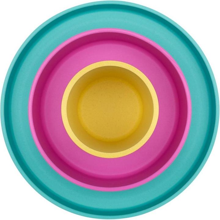 Immagine prodotto Bobo&boo Bobo & Boo, set di stoviglie a base vegetale, tropicale
